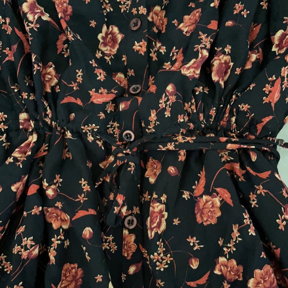 FREE PEOPLE FLOWER FIELDS MINI DRESS SIZE S NEW - Picture 9 of 13